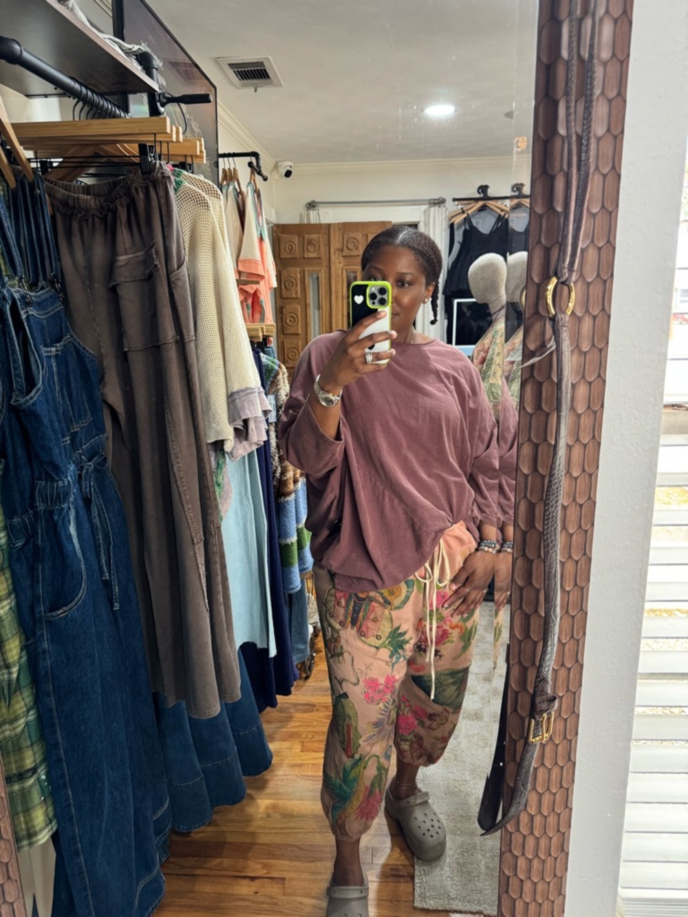 Be Free Top - Vintage Sangria
